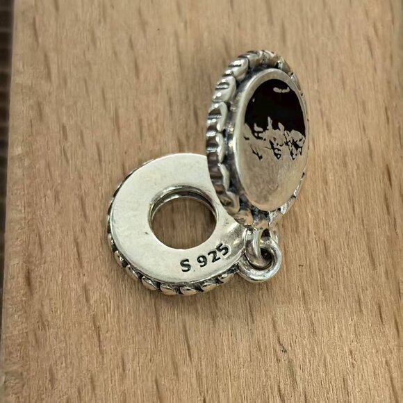 Pandora Canadian Rockies "Three Sisters" Dangle Charm, S925 Silver Bracelets - Picture 4 of 4